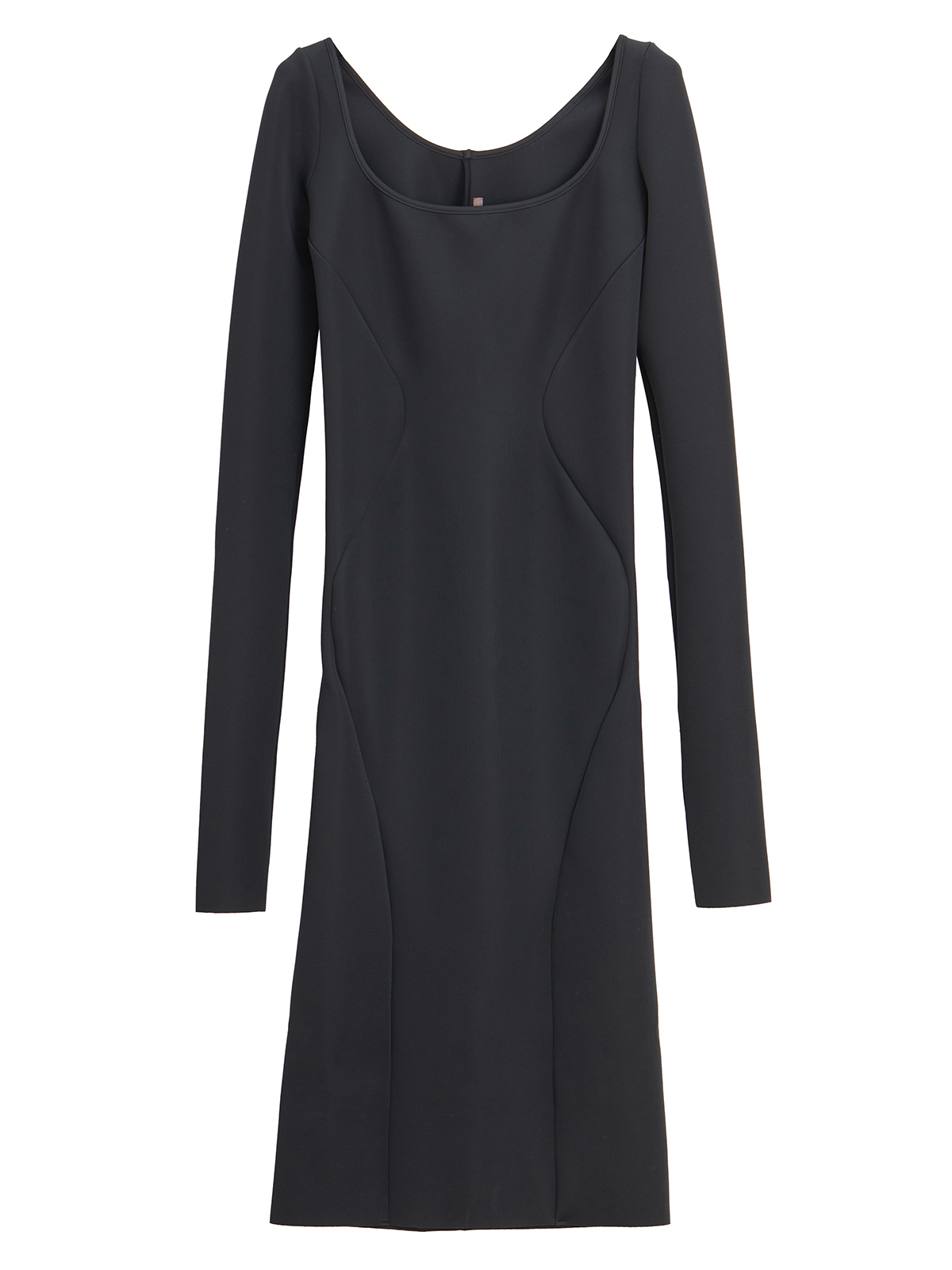 Rickowenslilies Abito Slip Ls Dress Black