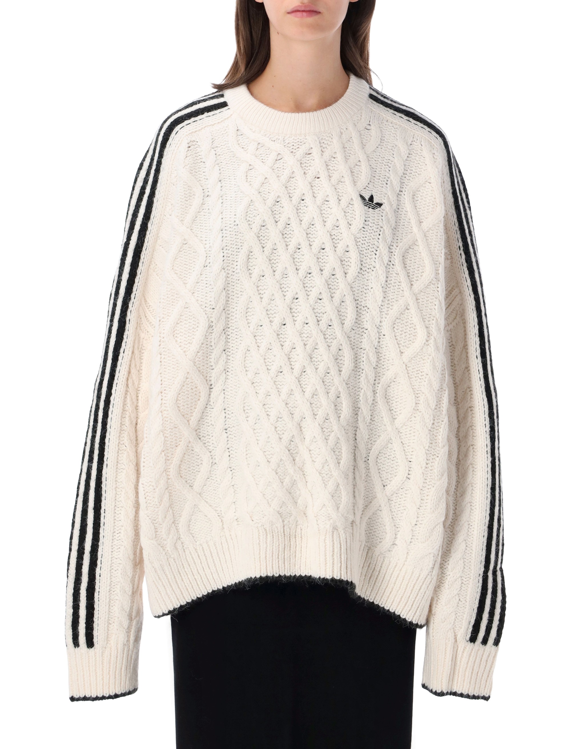 Adidas Originals Cableknit Oversized Sweater