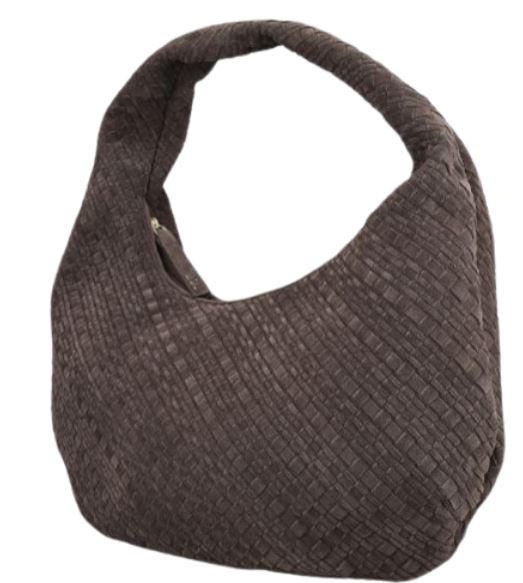 AGL Dark Brown Calfskin Bag