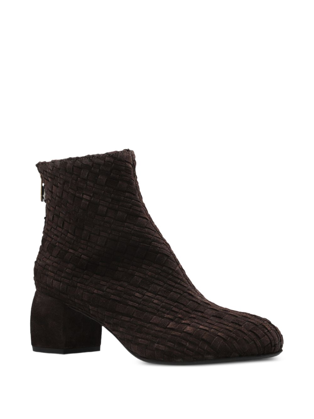 AGL Dark Brown Leather Shoes