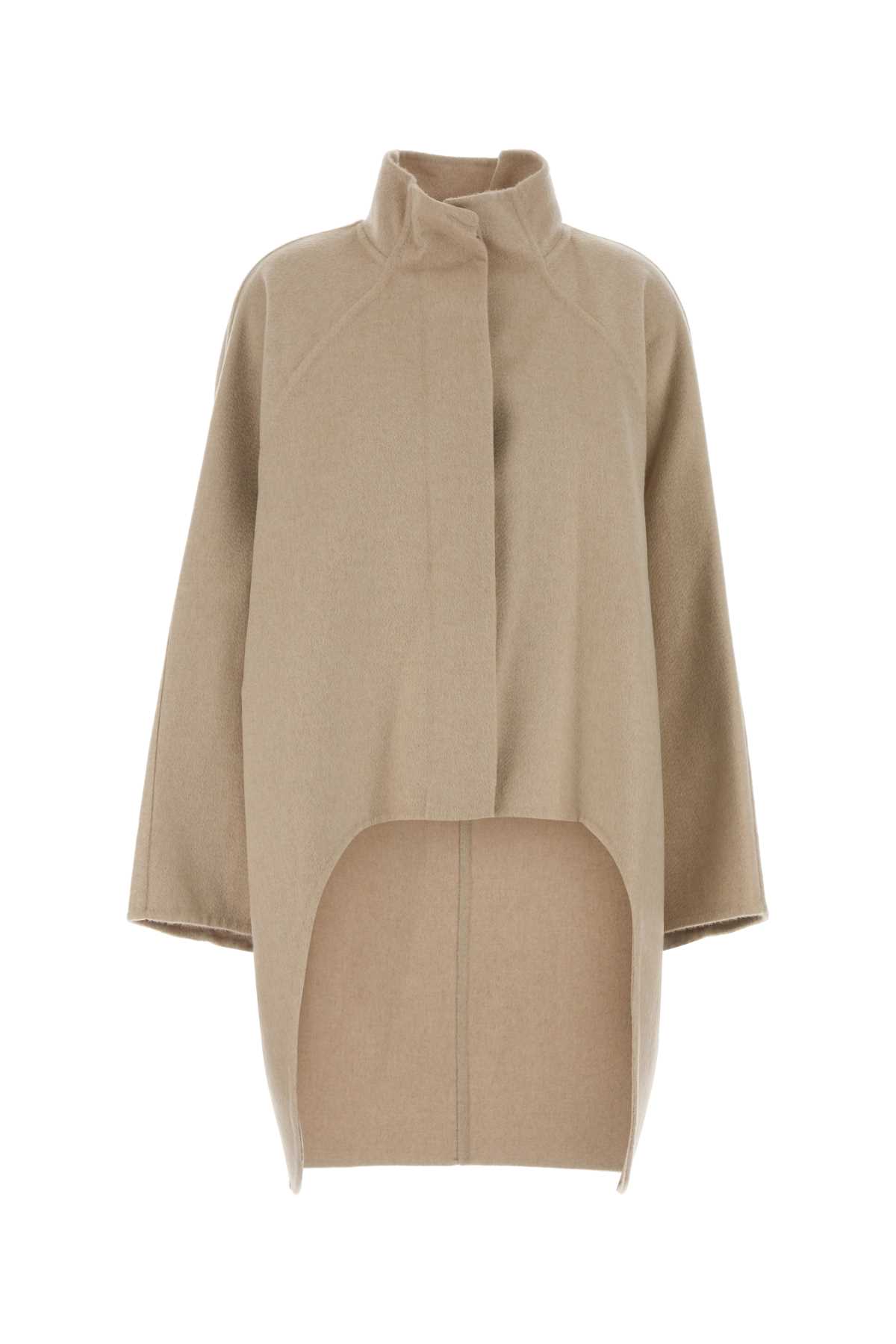 Alaïa Alaia Asym Coat Double Face Cashmere