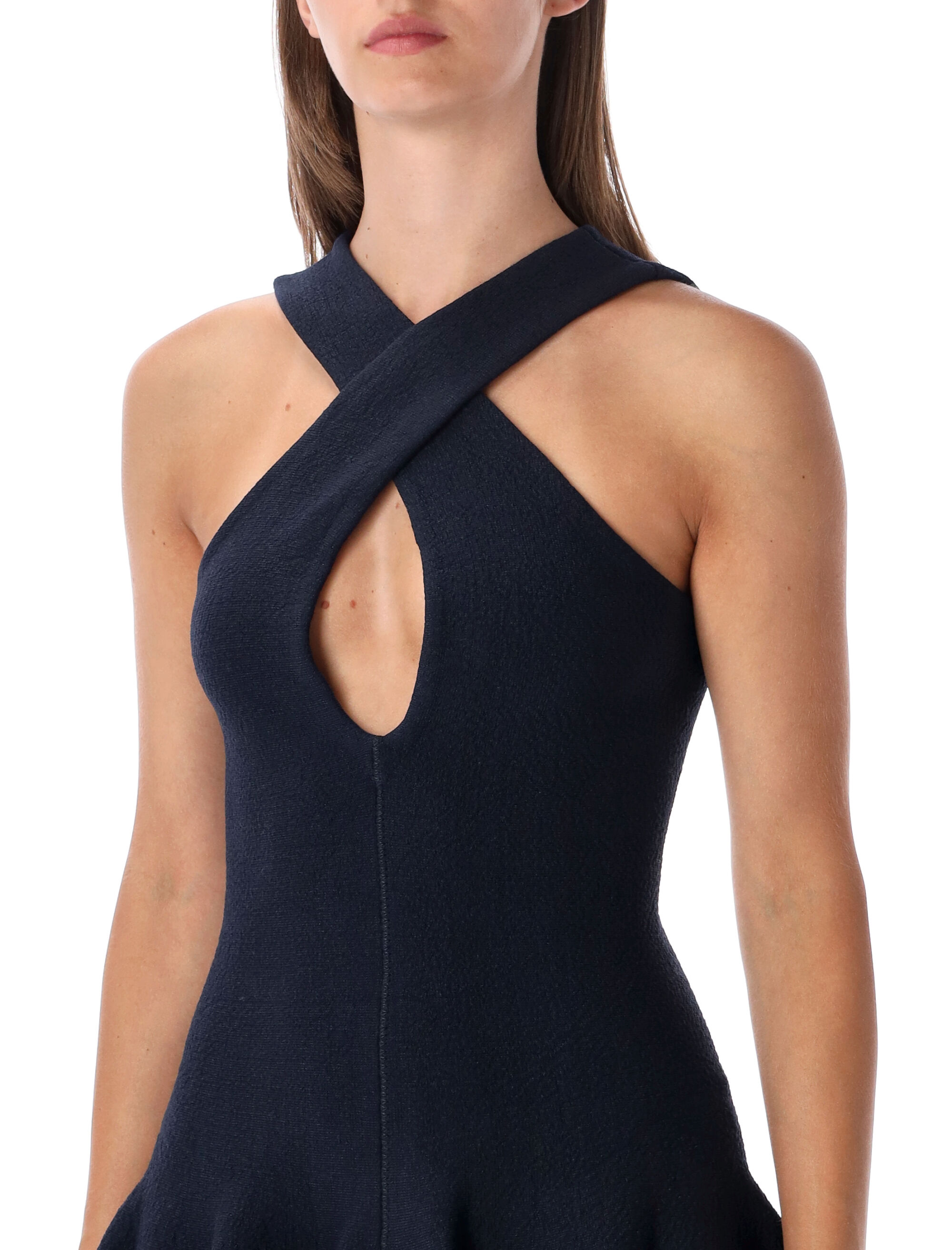 Alaïa Alaia Alaïa Crossover Knit Dress