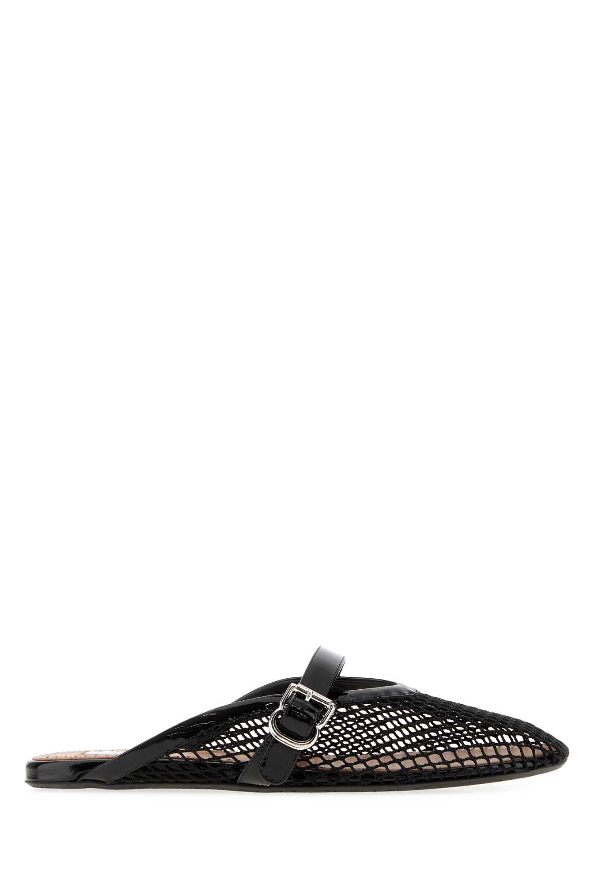 Alaïa Alaia Fishnet Flat Mules