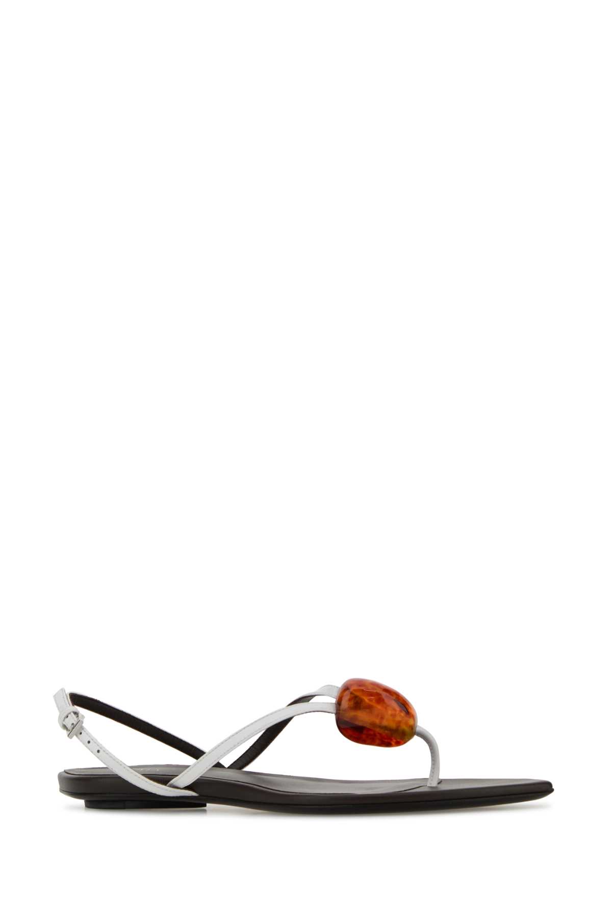 Alaïa Alaia Invisible Flat Jewel Sandals