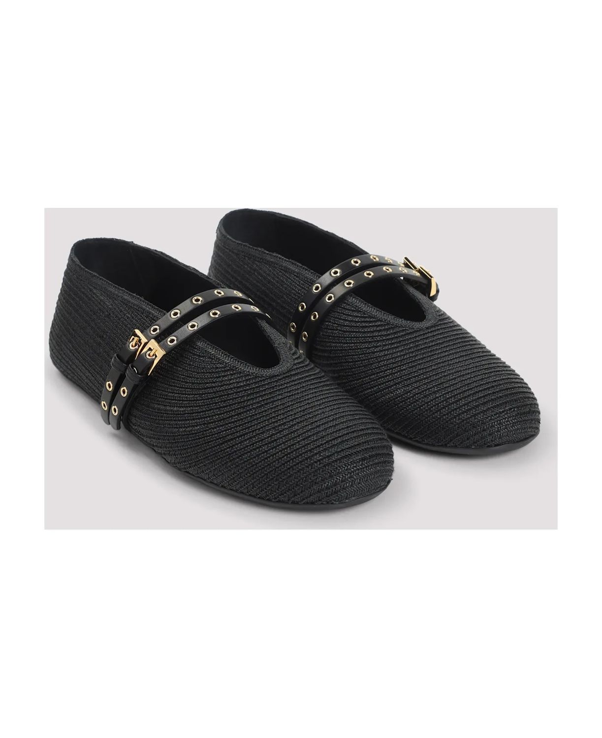 Alaïa Alaia Alaïa Paper Straw Ballerinas