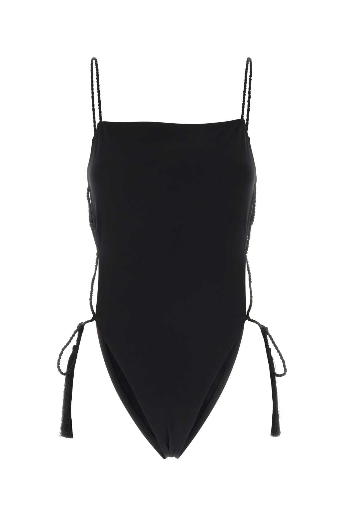 Alaïa Alaia Tie Swimsuit Bonded Jersey