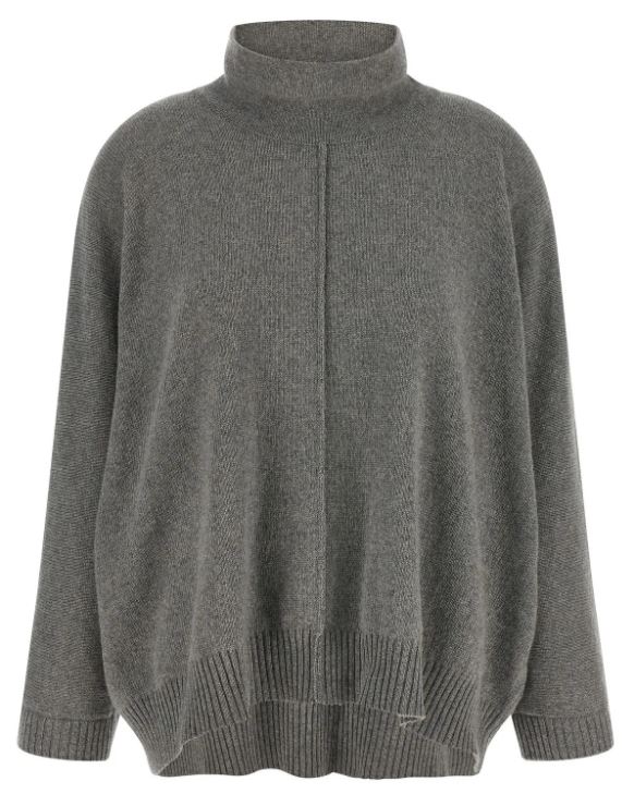 Alberta Ferreti Alberta Ferretti Dark Grey Cotton Sweate