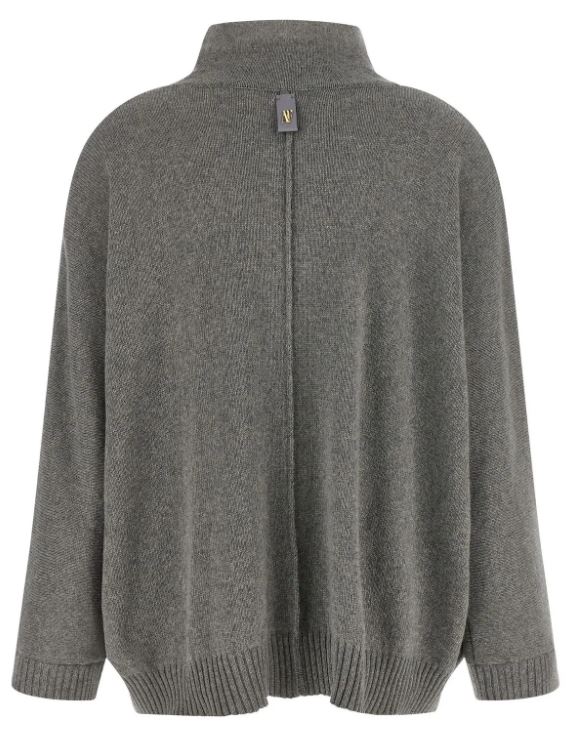Alberta Ferreti Alberta Ferretti Dark Grey Cotton Sweate