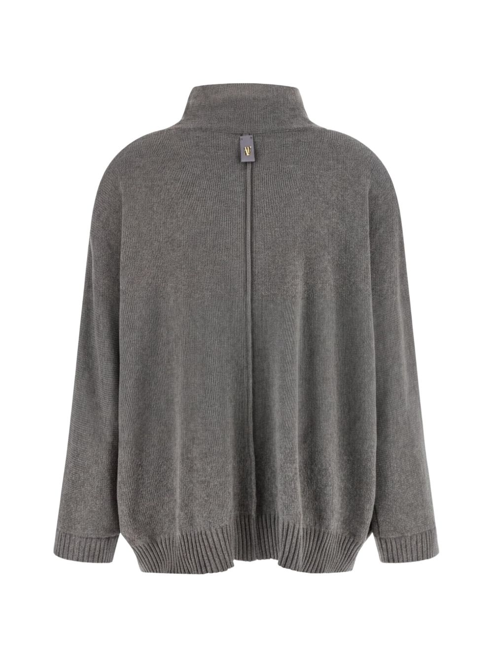 Alberta Ferreti Alberta Ferretti Dark Grey Cotton Sweate