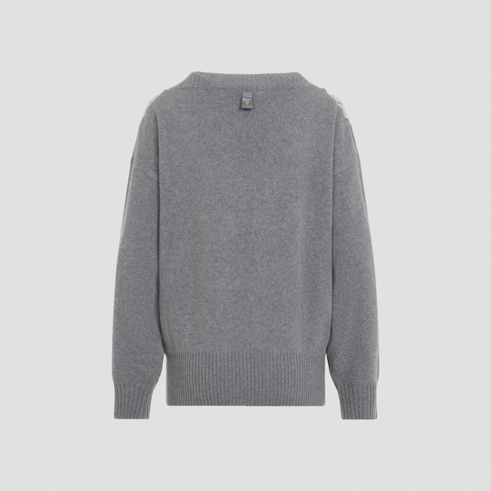 Alberta Ferreti Alberta Ferretti Grey Cotton Sweater