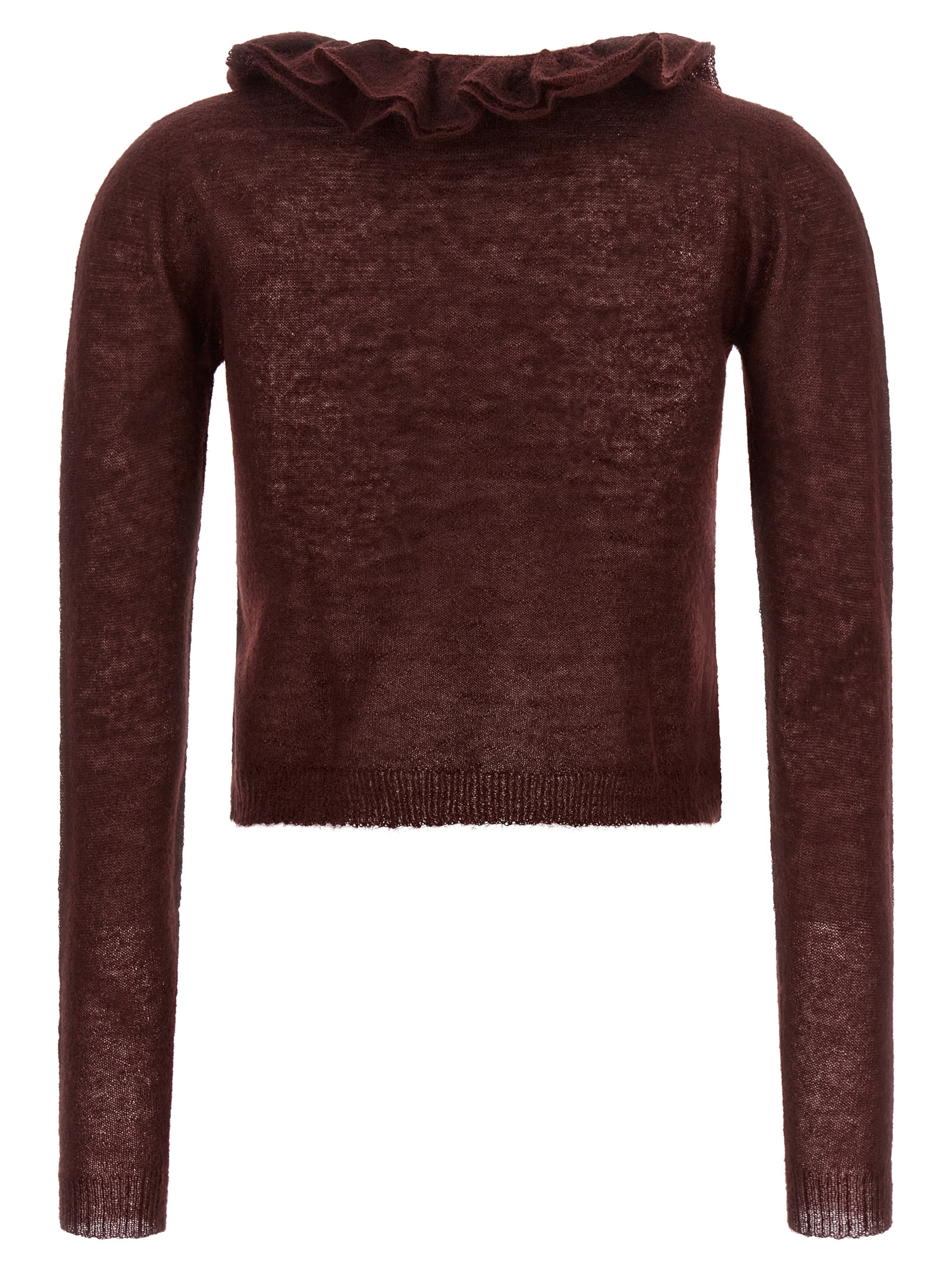 Alberta Ferretti Ruffled Sweater