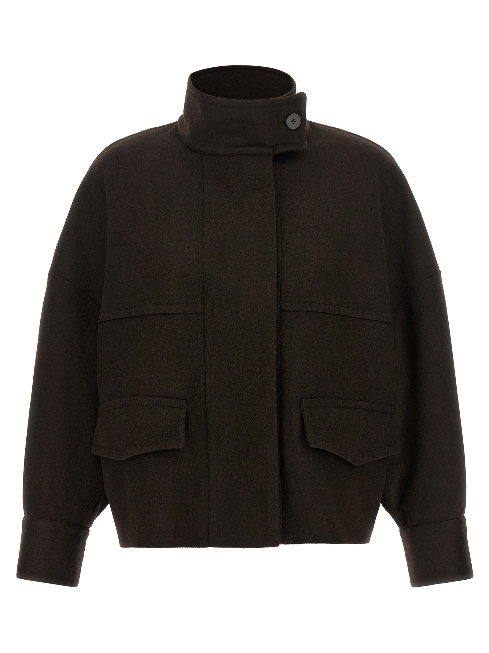Alberto Biani 'Loro Piana' Wool Bomber Jacket