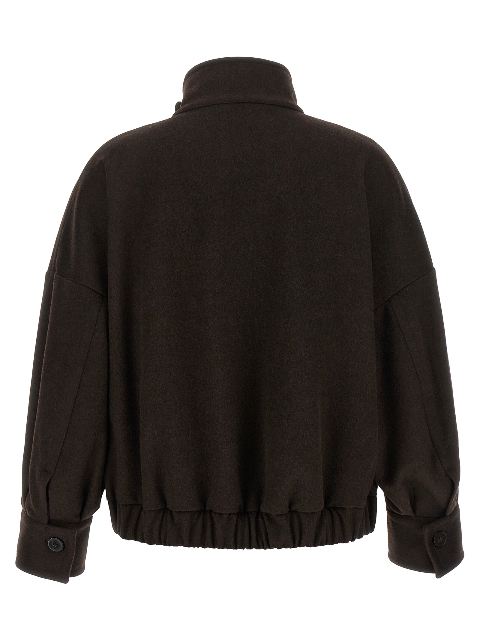 Alberto Biani 'Loro Piana' Wool Bomber Jacket