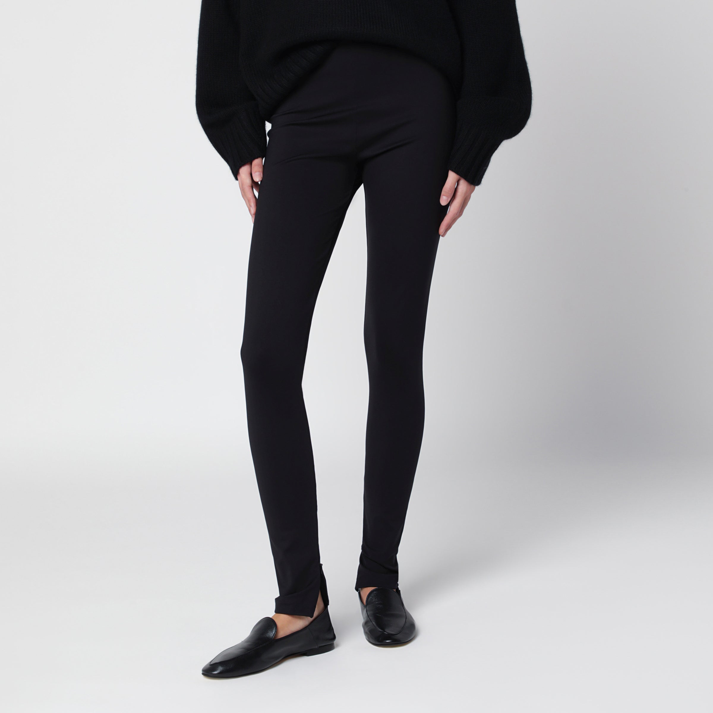 Almada Label Millie Black Polyamide Leggings