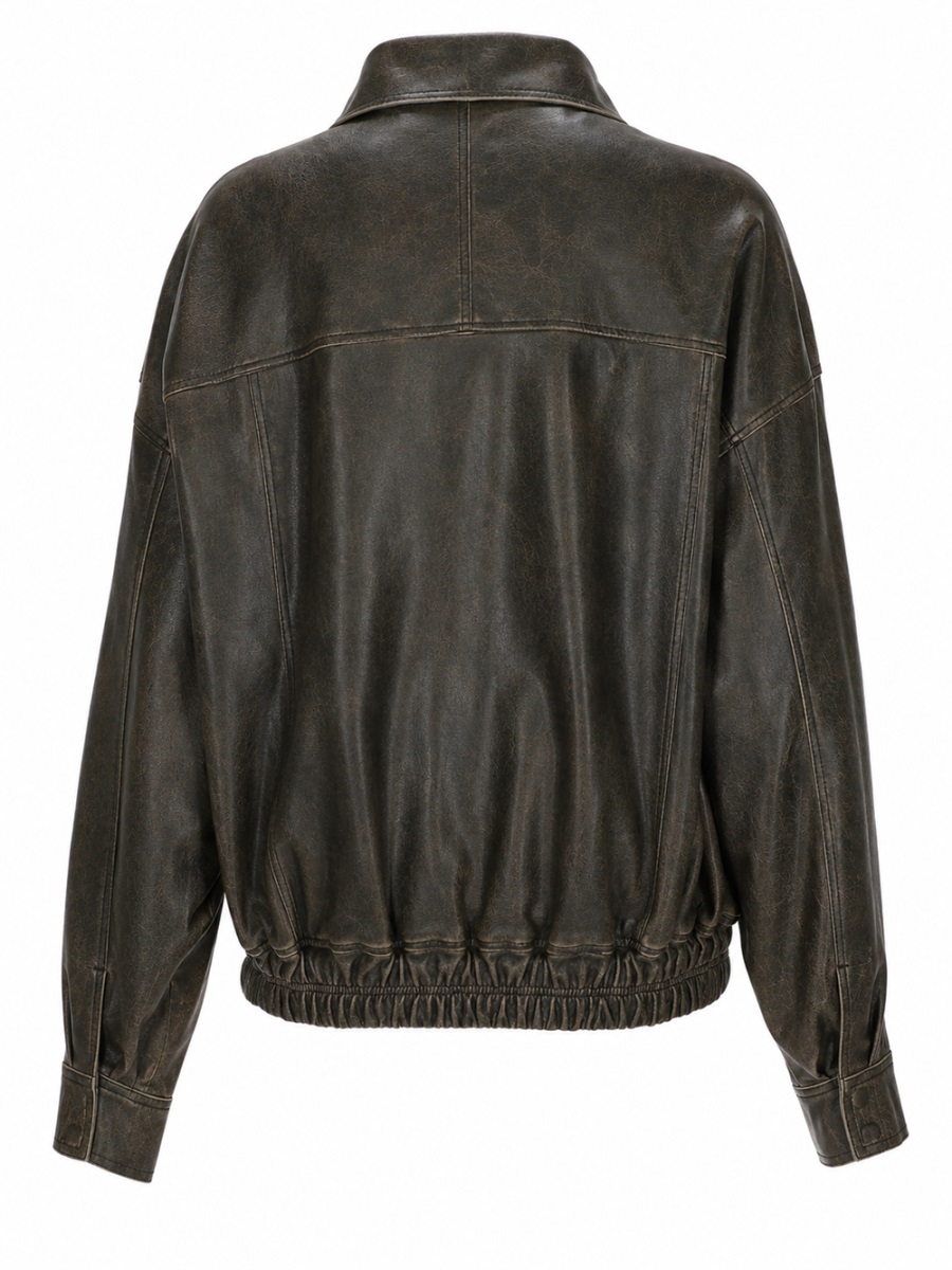 Alysi Bomber In Pelle