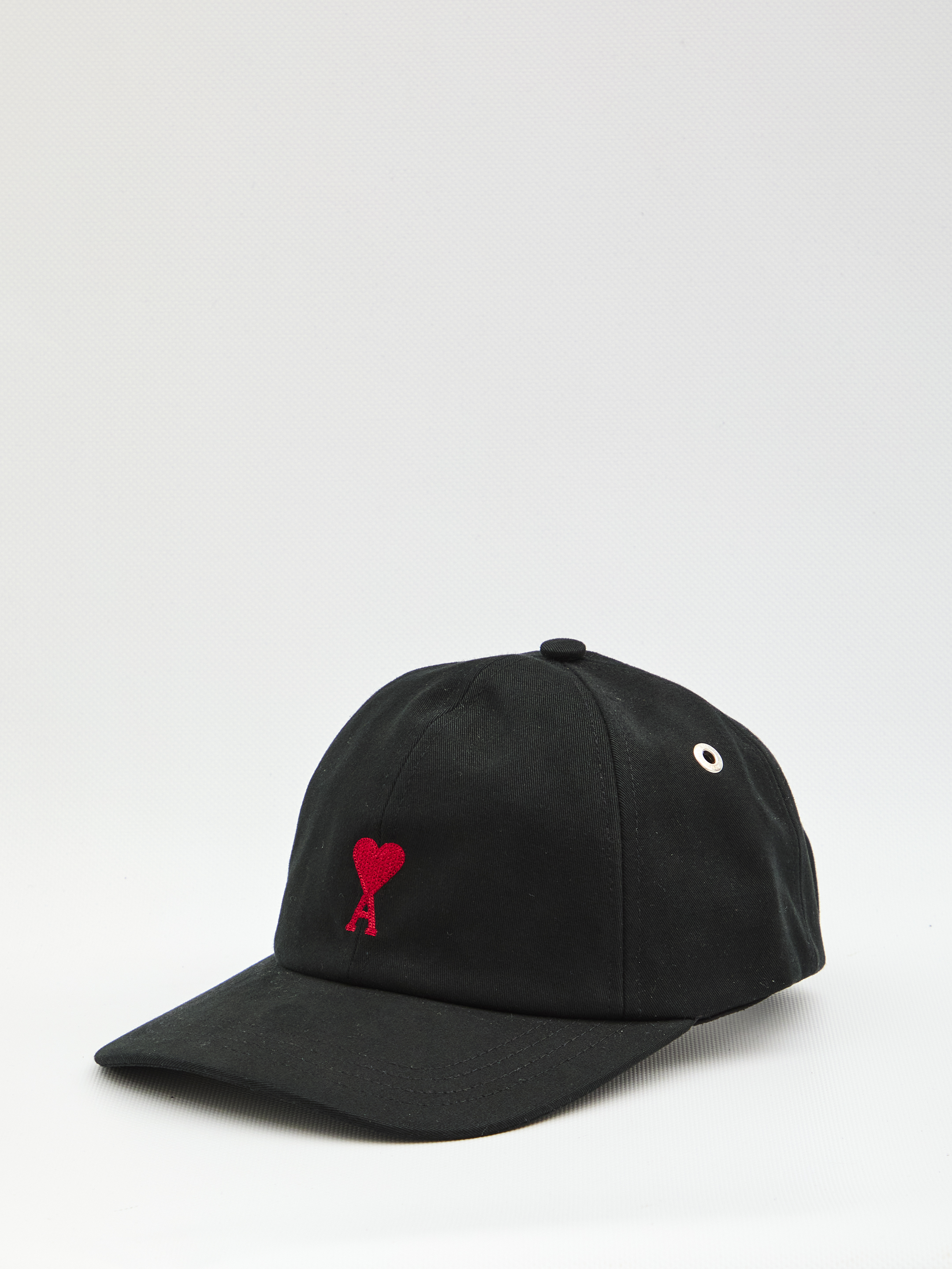 Ami Black Cotton Hat