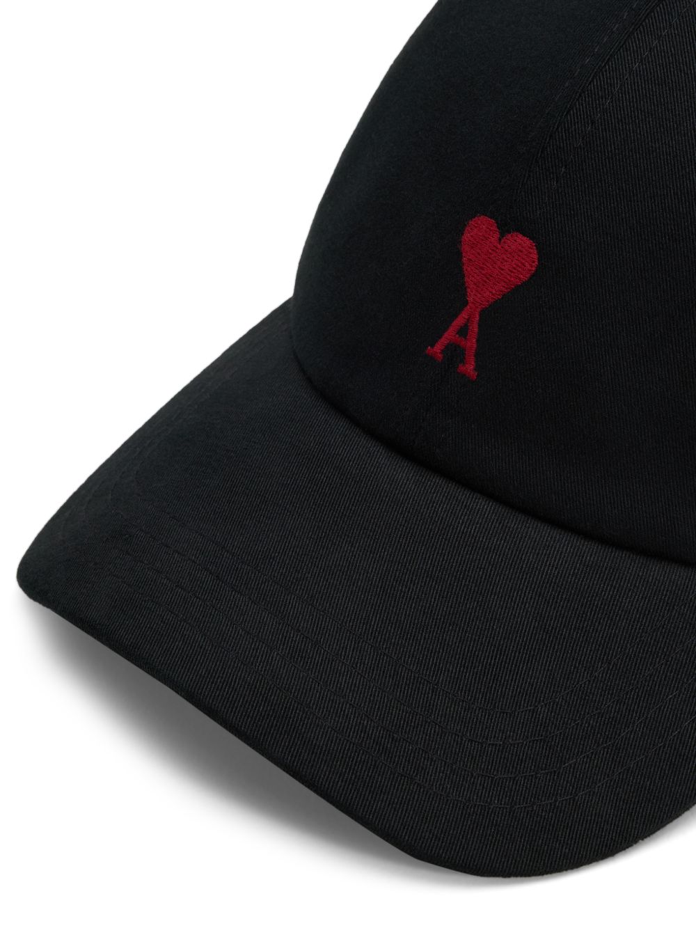 Ami Black Cotton Hat