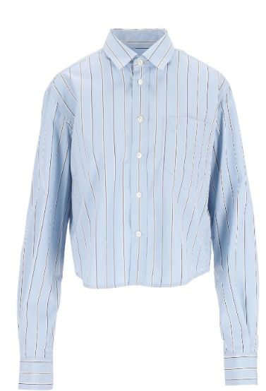 Ami Blue Cotton Shirt