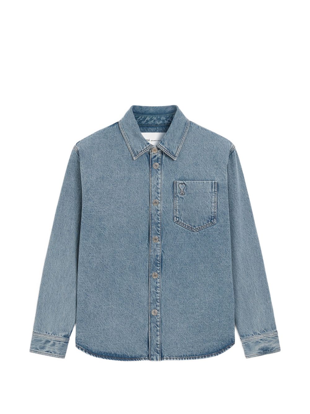 Ami Blue Cotton Shirt