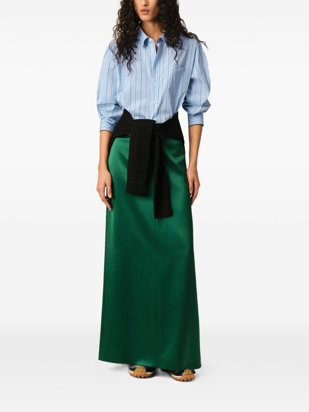 Ami Blue Cotton Shirt