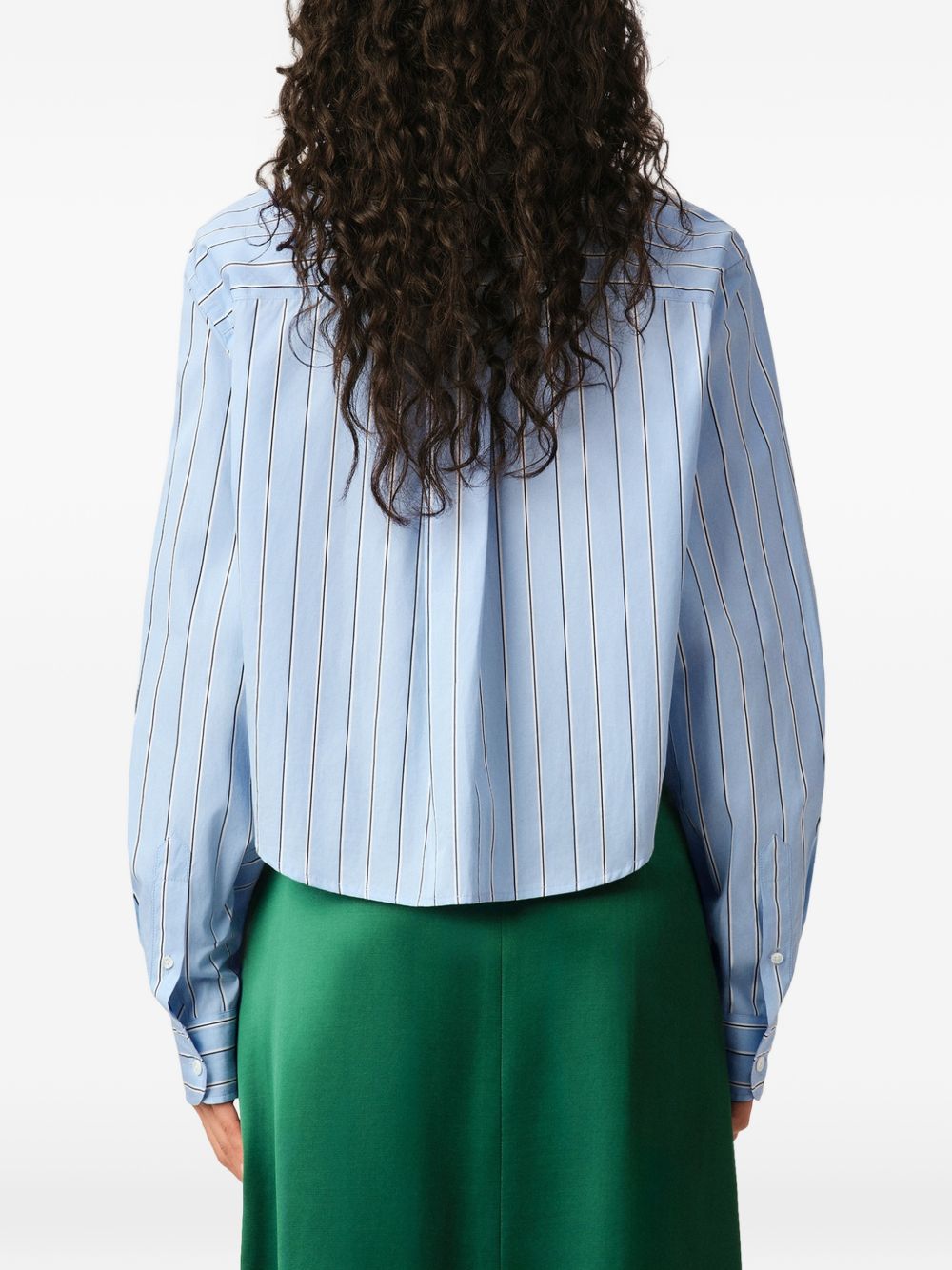 Ami Blue Cotton Shirt