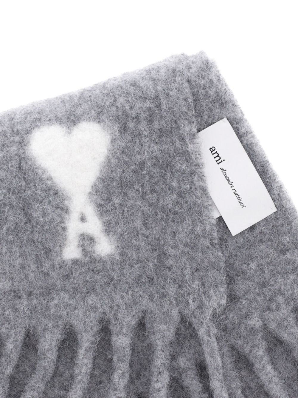 Ami Grey Organic Cotton Scarf