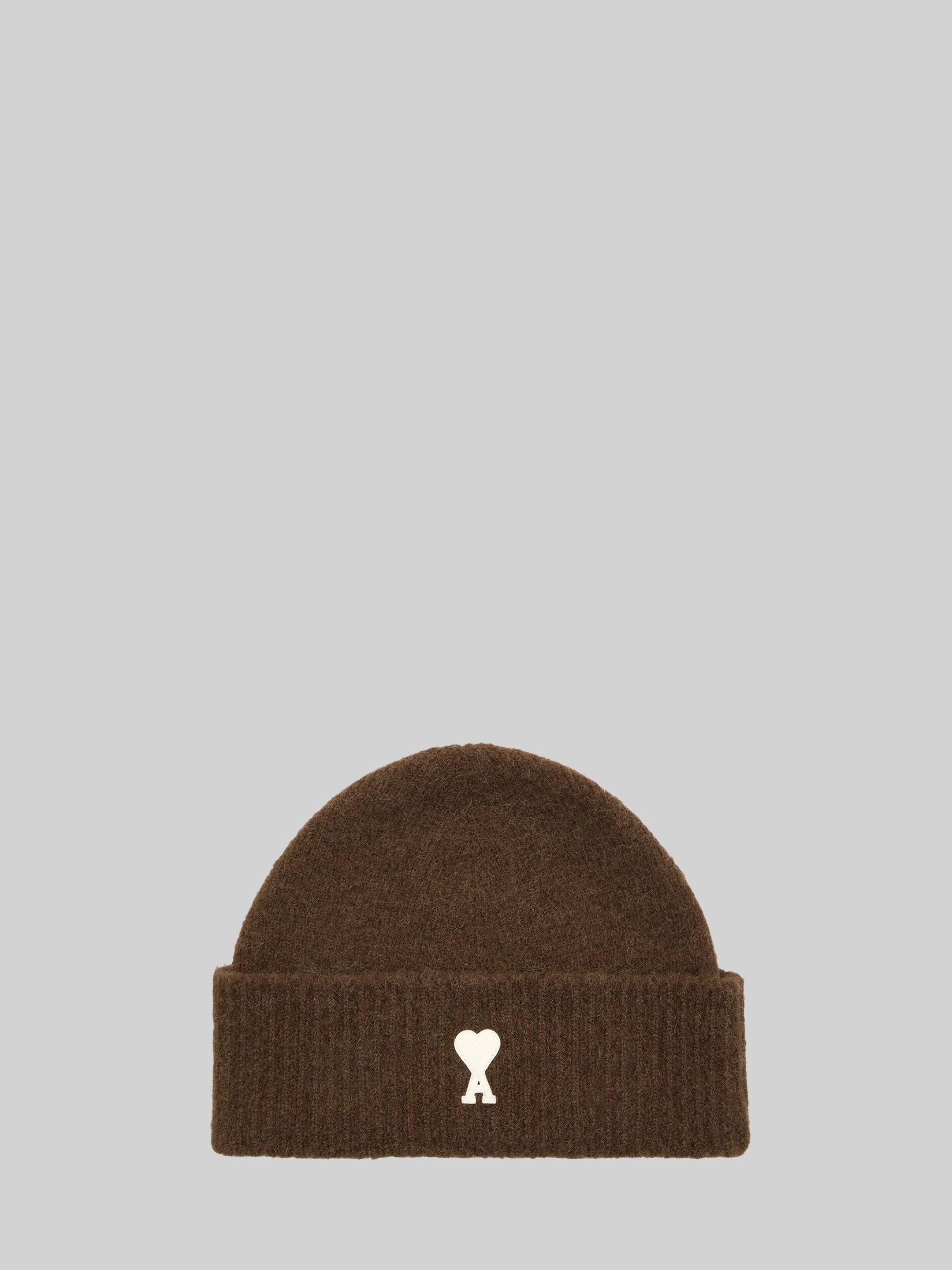 Ami Grey Wool Hat