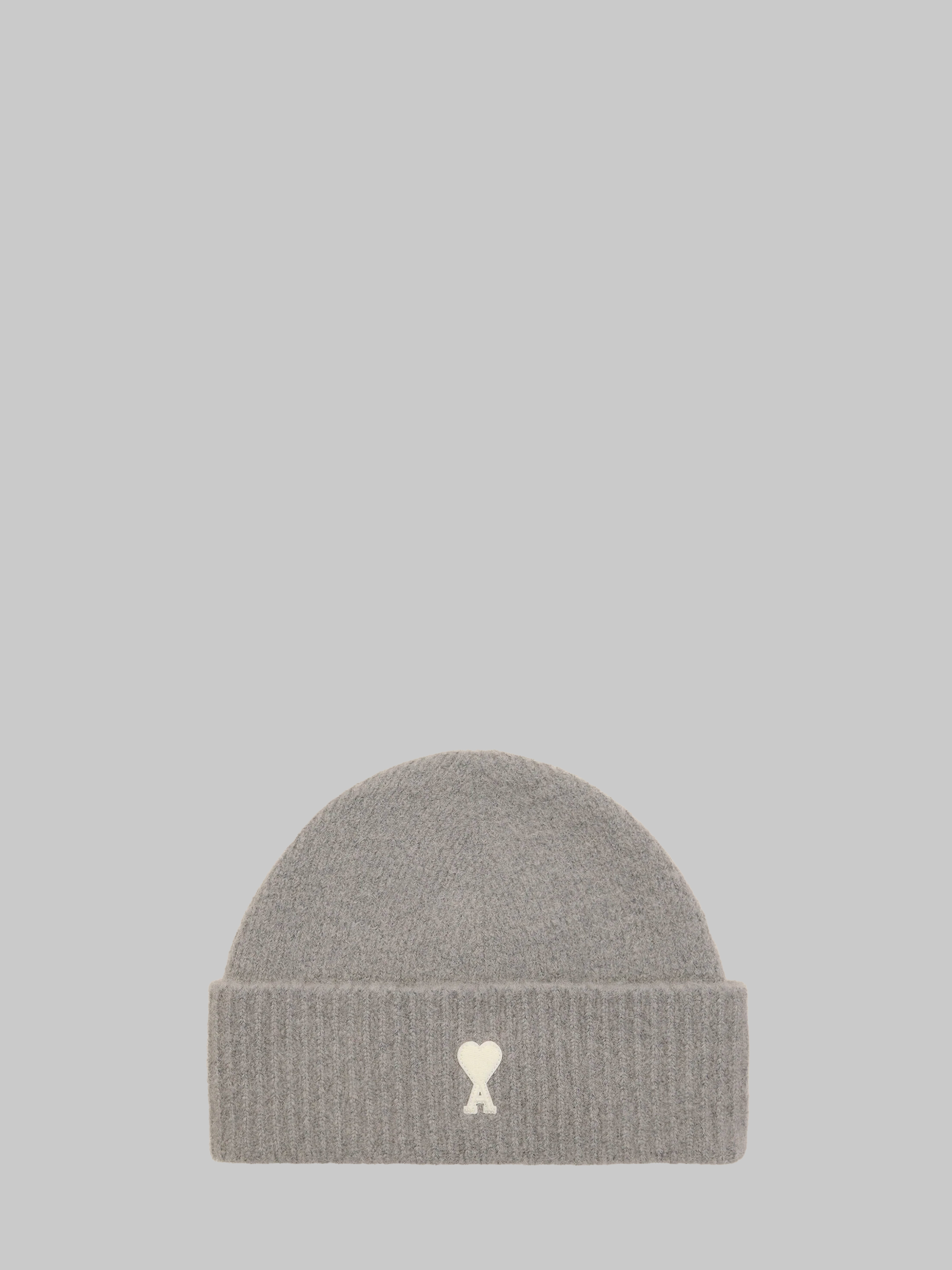 Ami Grey Wool Hat