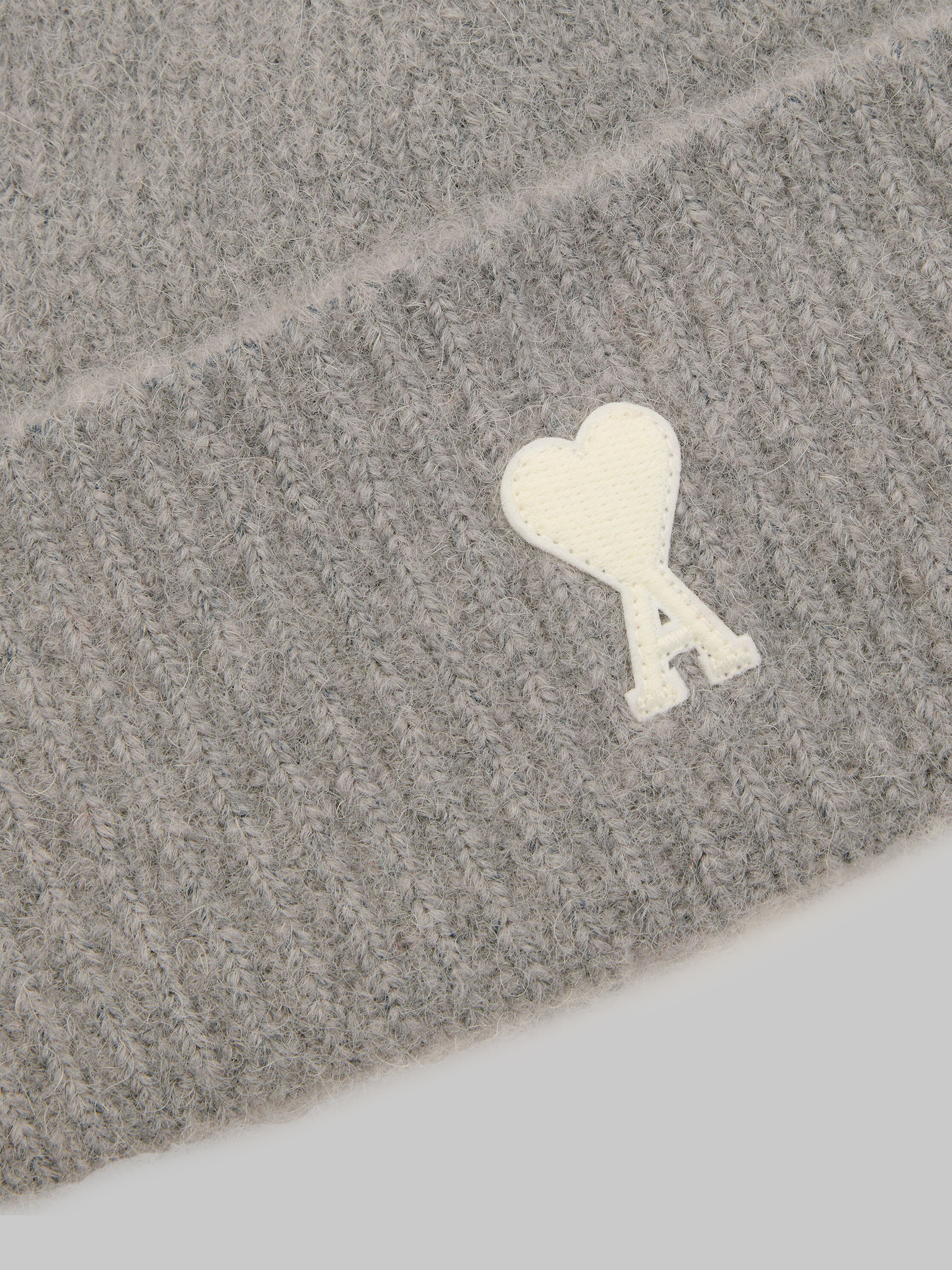 Ami Grey Wool Hat