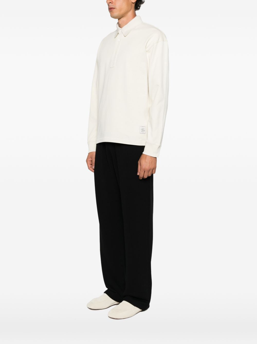 Ami Ivory Cotton Shirt