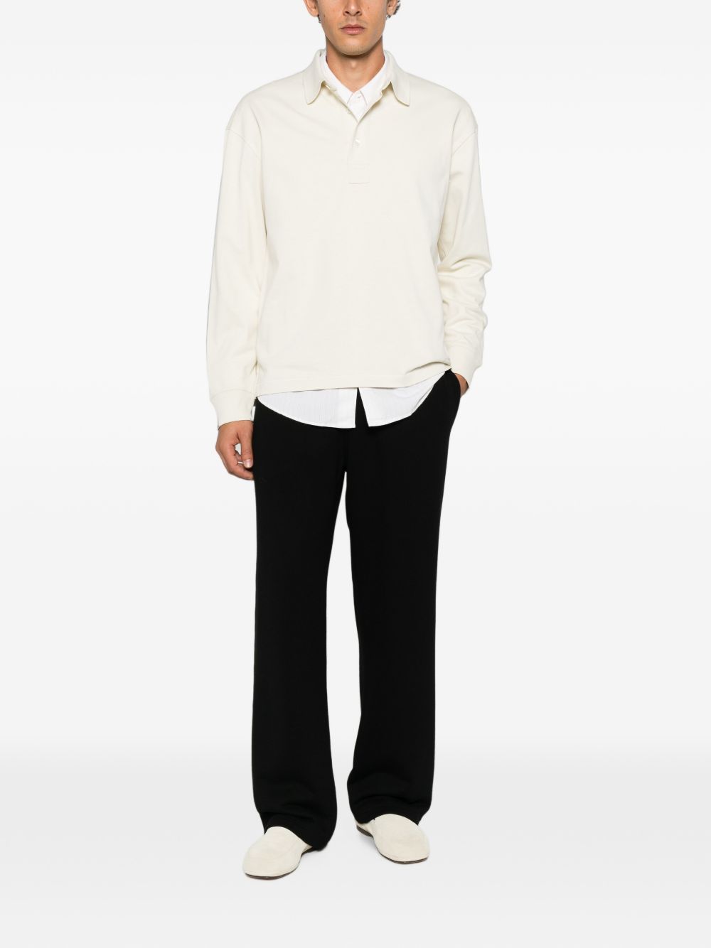 Ami Ivory Cotton Shirt