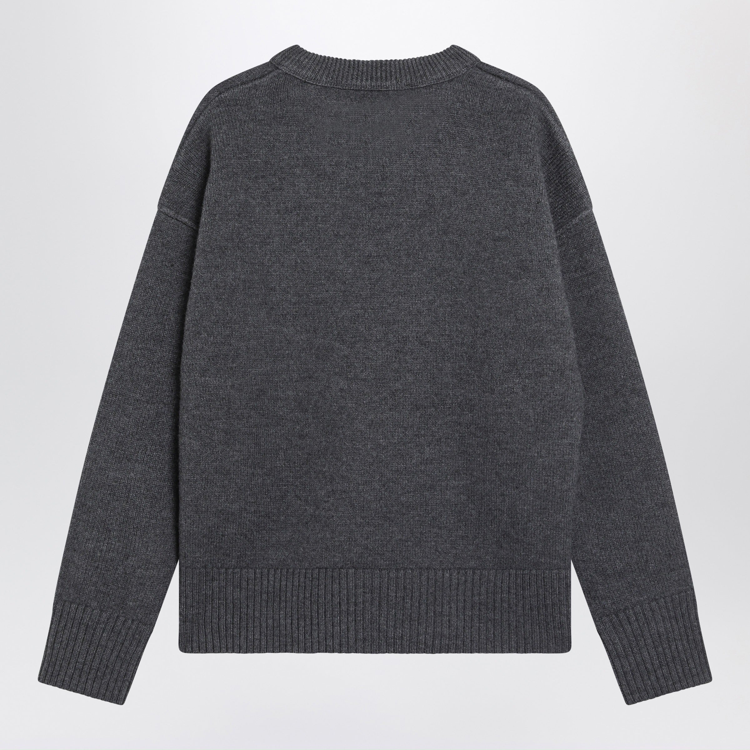 Ami paris Dark Grey Ami De Coeur Sweater