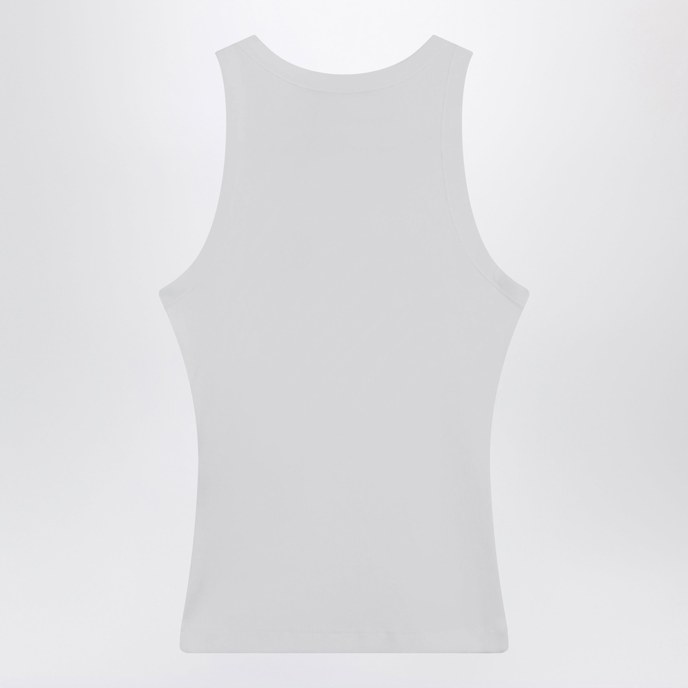 Ami paris White Ami De Coeur Tank Top