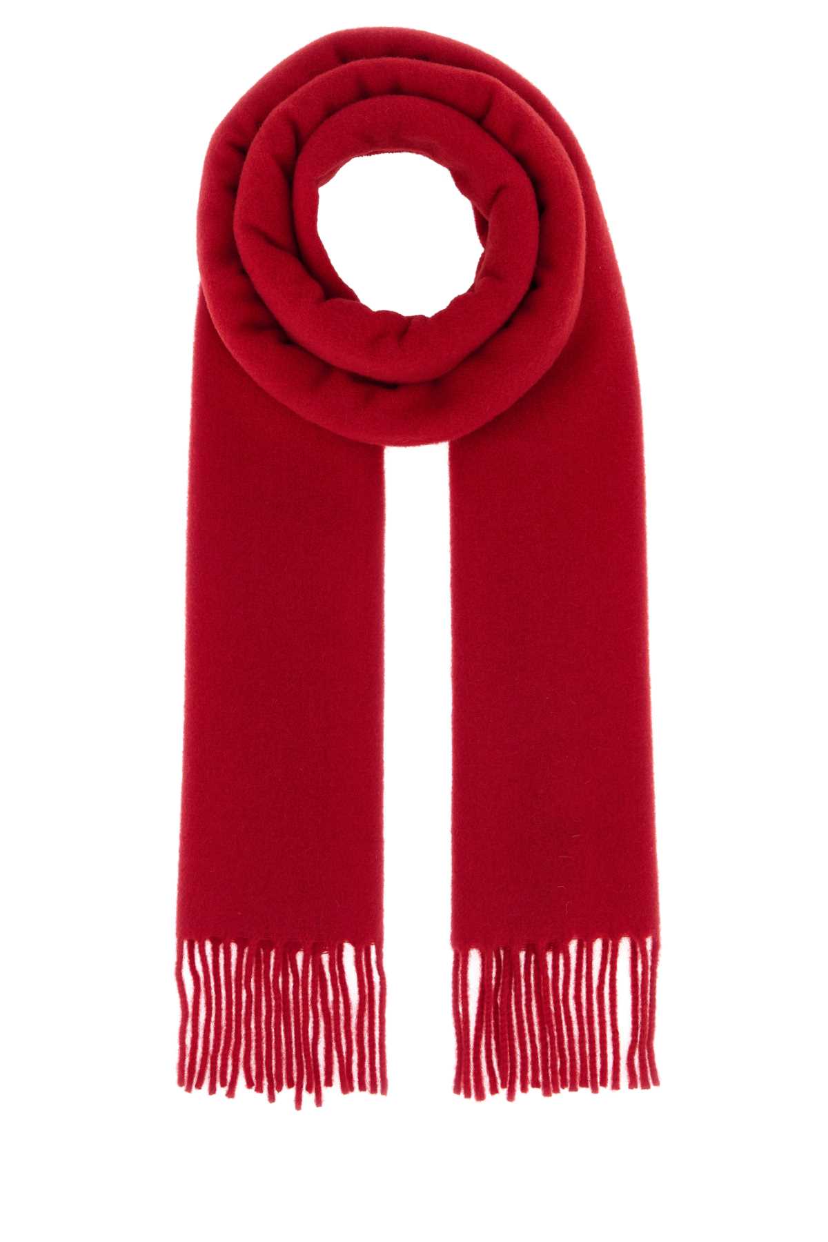 Ami Quota-Woolscarfwithamidecoeurembroidery