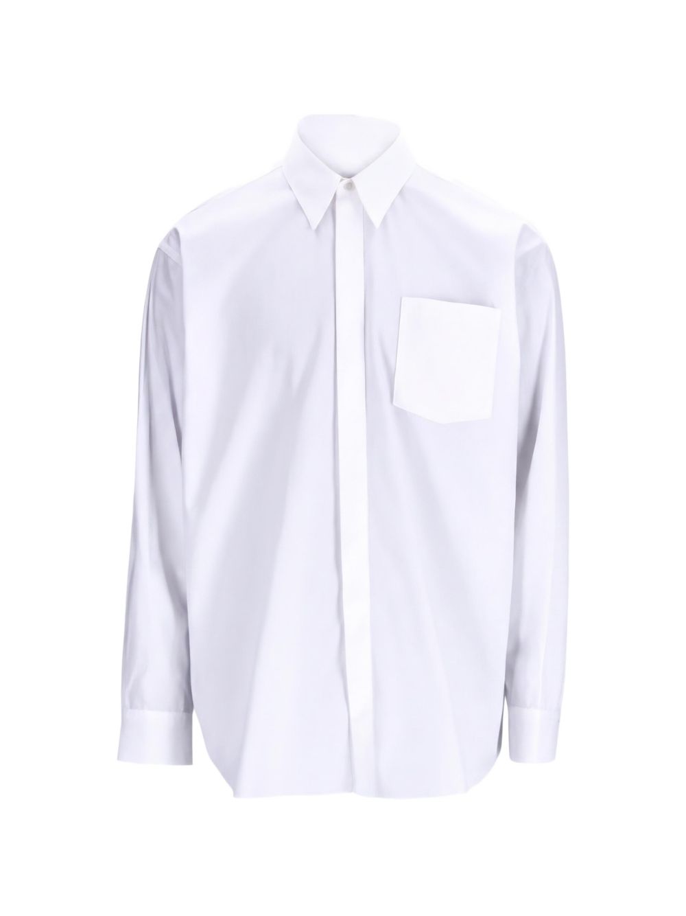 Ami White Cotton Shirt