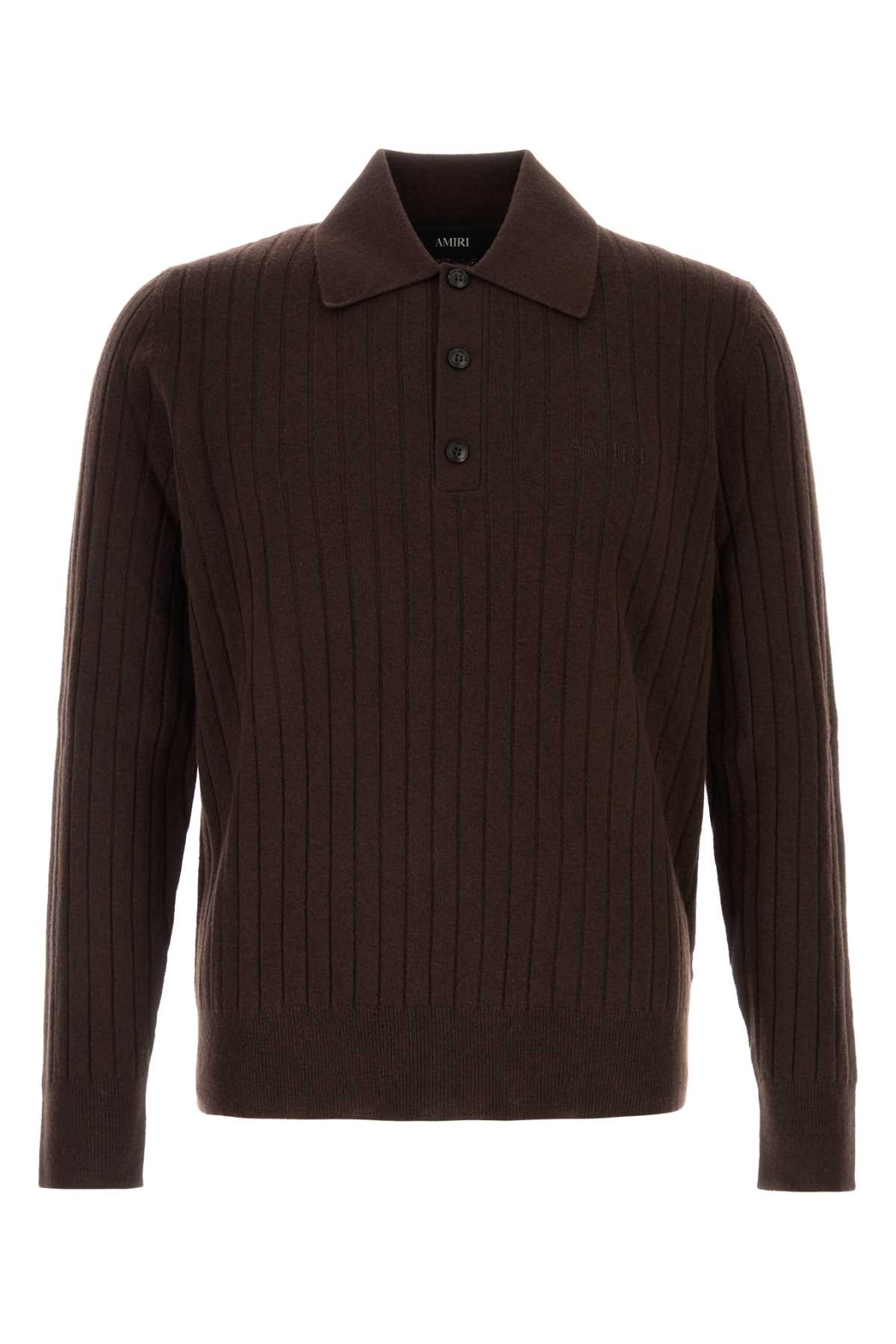 Amiri Soft Rib Knit Polo