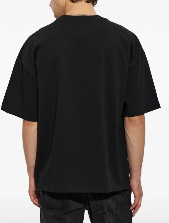 Amiri Black Cotton T Shirt