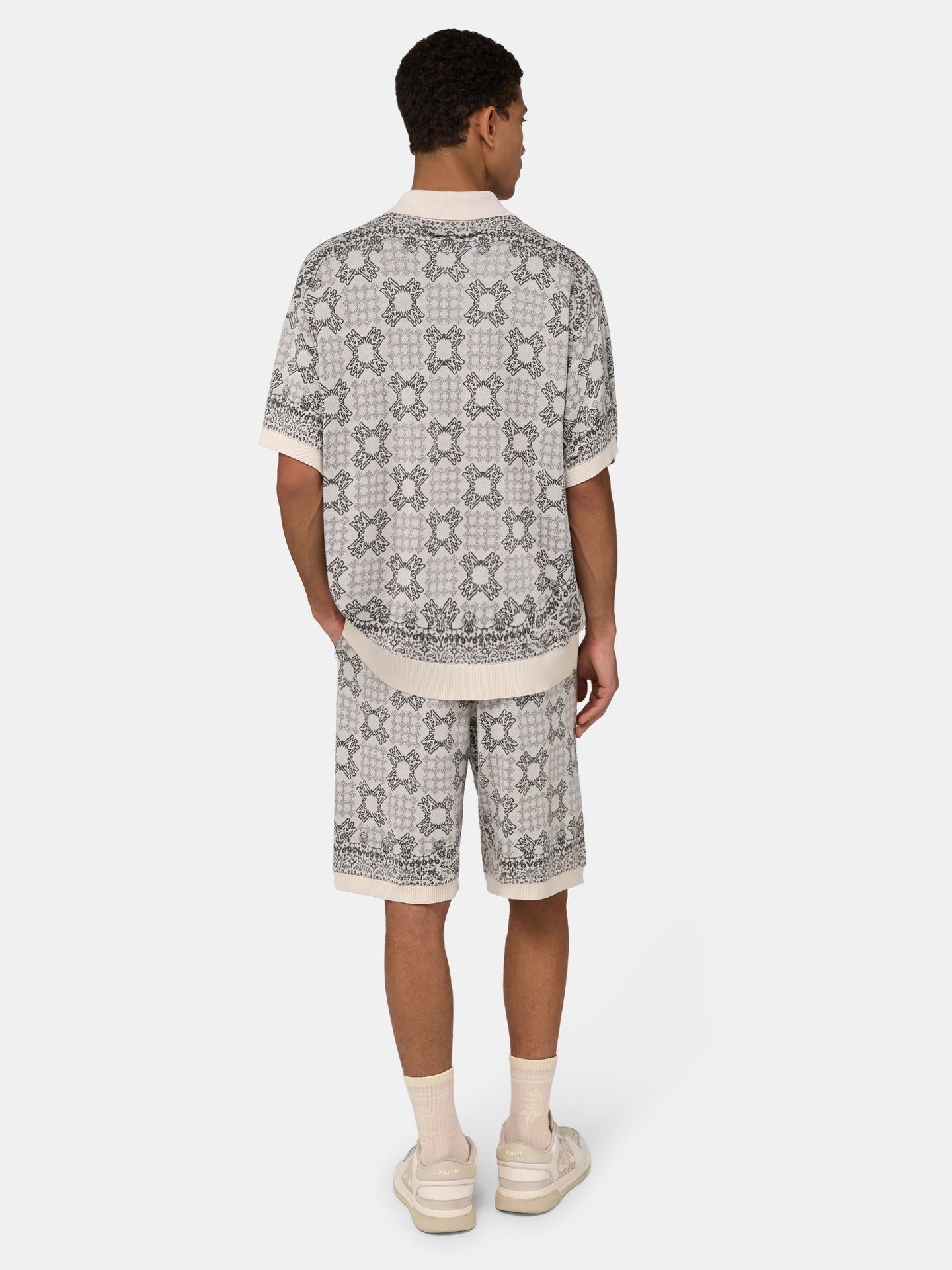 Amiri Light Grey Cashmere Shirt