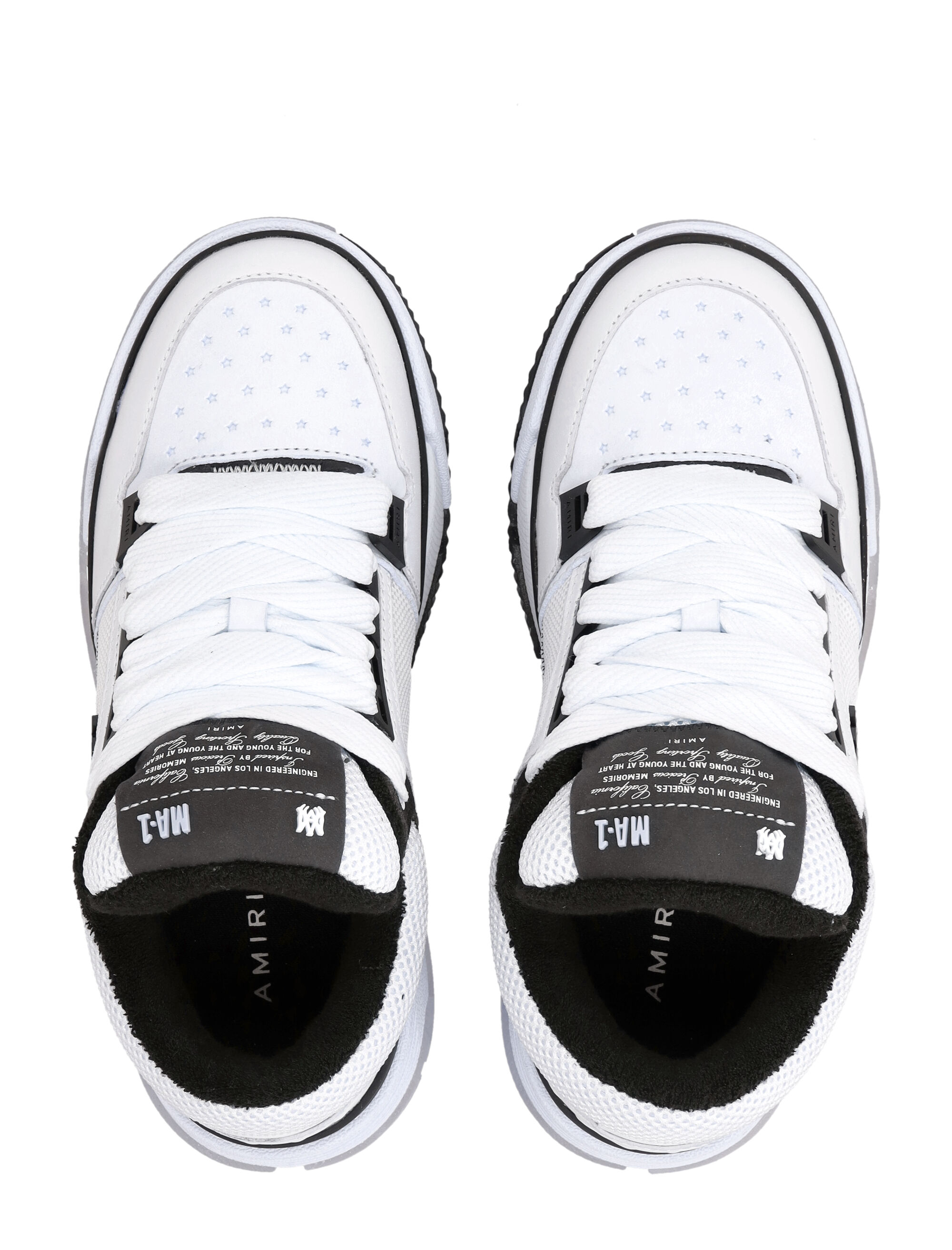 Amiri Ma-1 Leather And Mesh Woman's Sneakers