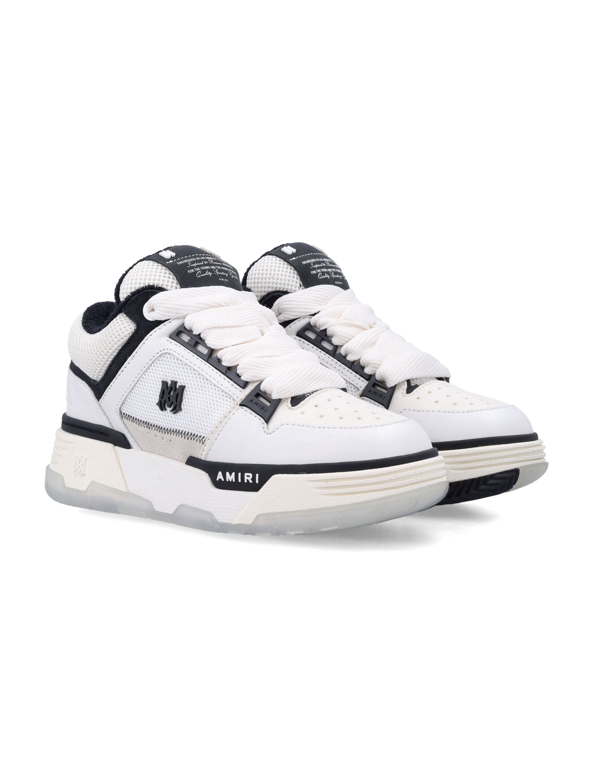 Amiri Ma-1 Leather And Mesh Woman's Sneakers