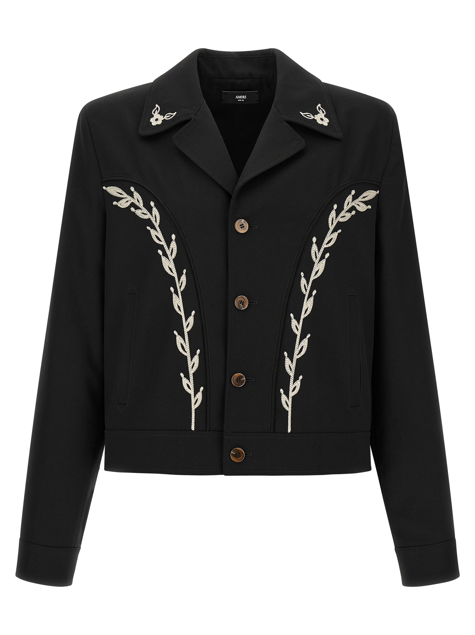 Amiri Western Jacket With Embroideries