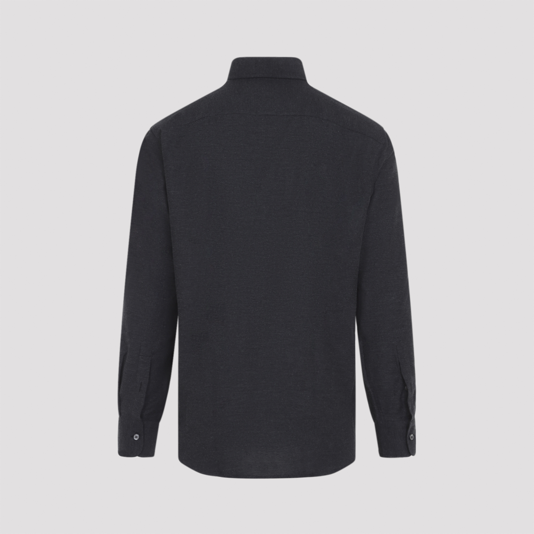 Brioni Anthracite Hidden Shirt