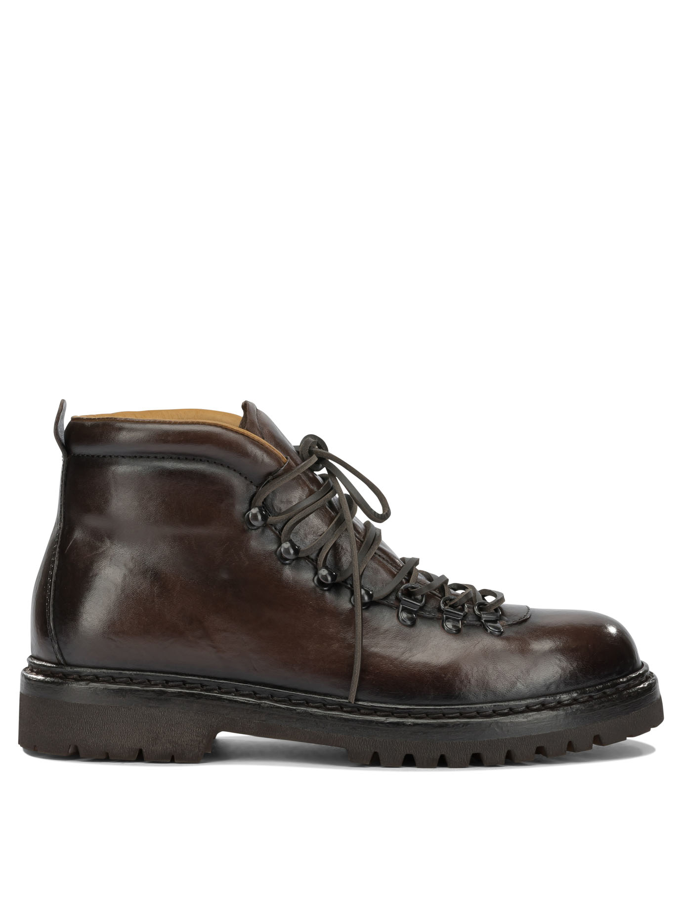 Officine Creative "Artik Flexi 002" Lace-Up Ankle Boots