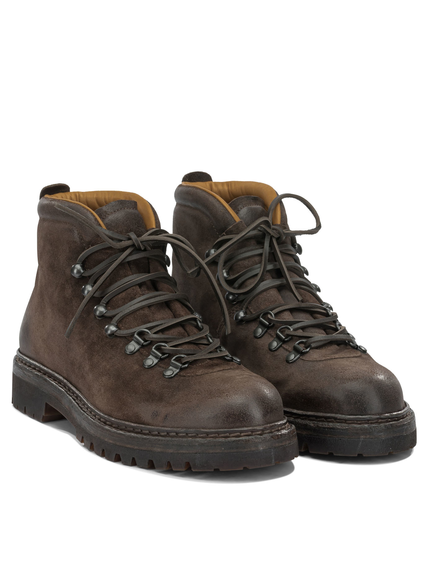 Officine Creative "Artik Flexi 002" Lace-Up Ankle Boots