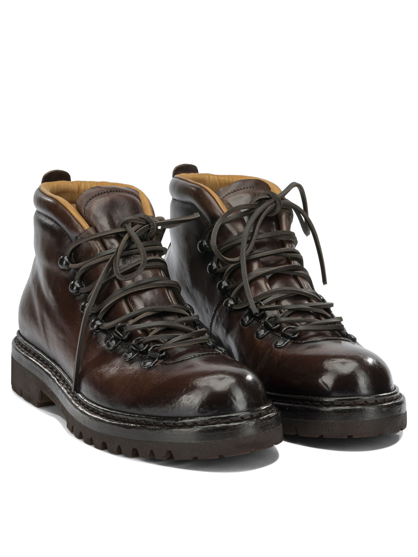 Officine Creative "Artik Flexi 002" Lace-Up Ankle Boots