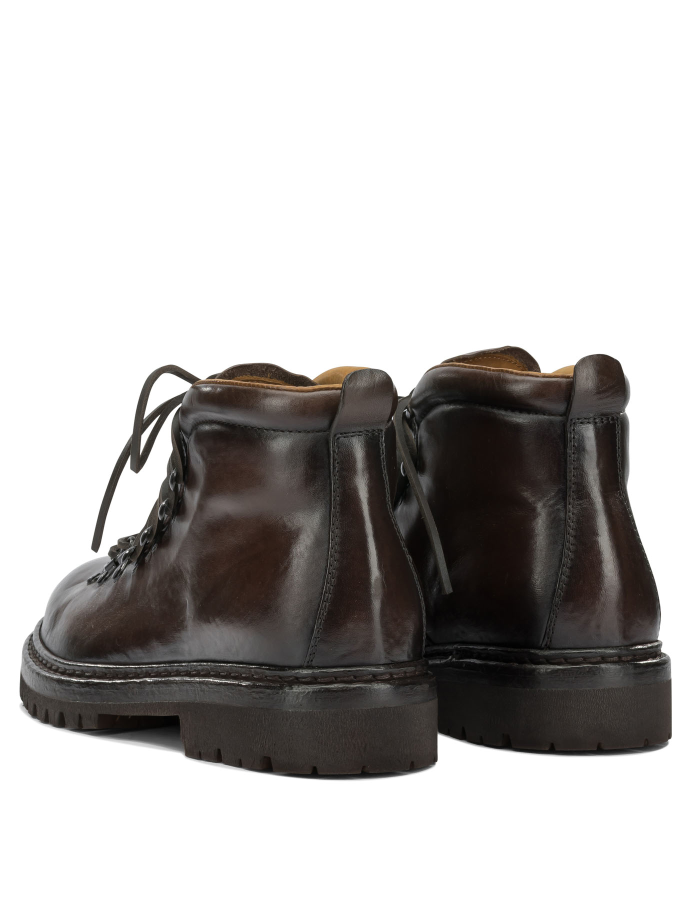 Officine Creative "Artik Flexi 002" Lace-Up Ankle Boots