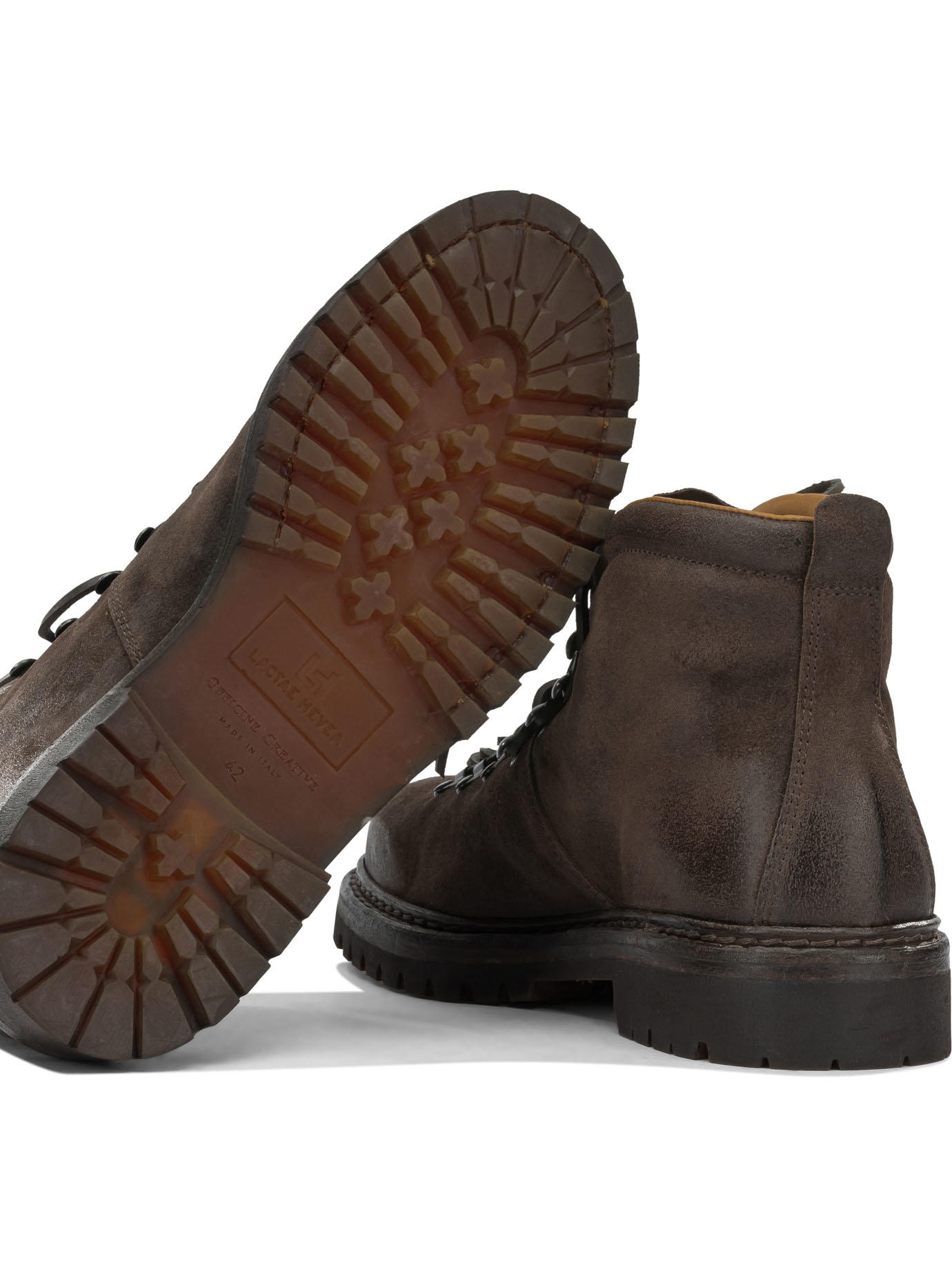 Officine Creative "Artik Flexi 002" Lace-Up Ankle Boots