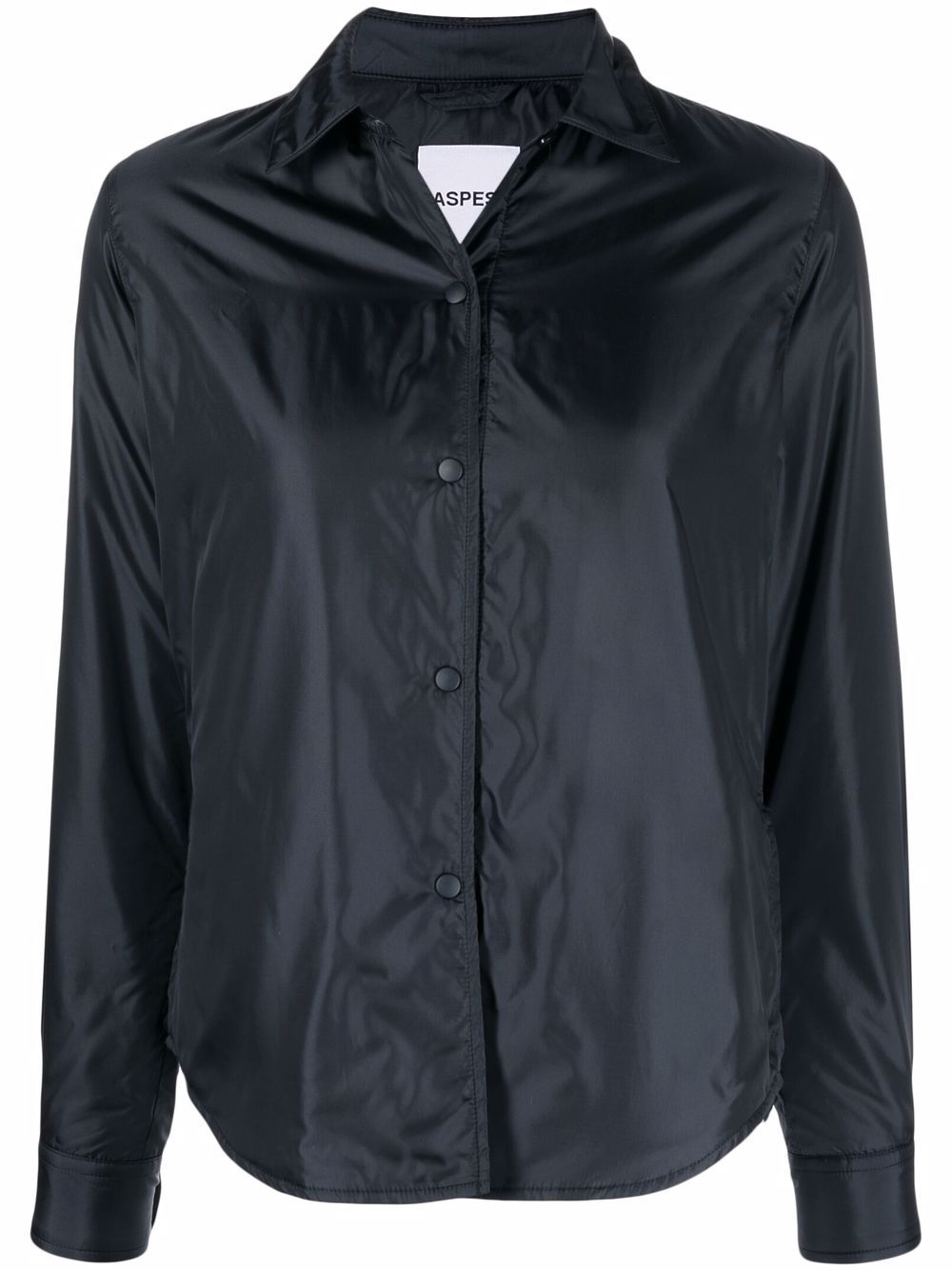 Aspesi Navy Polyamide Shirt