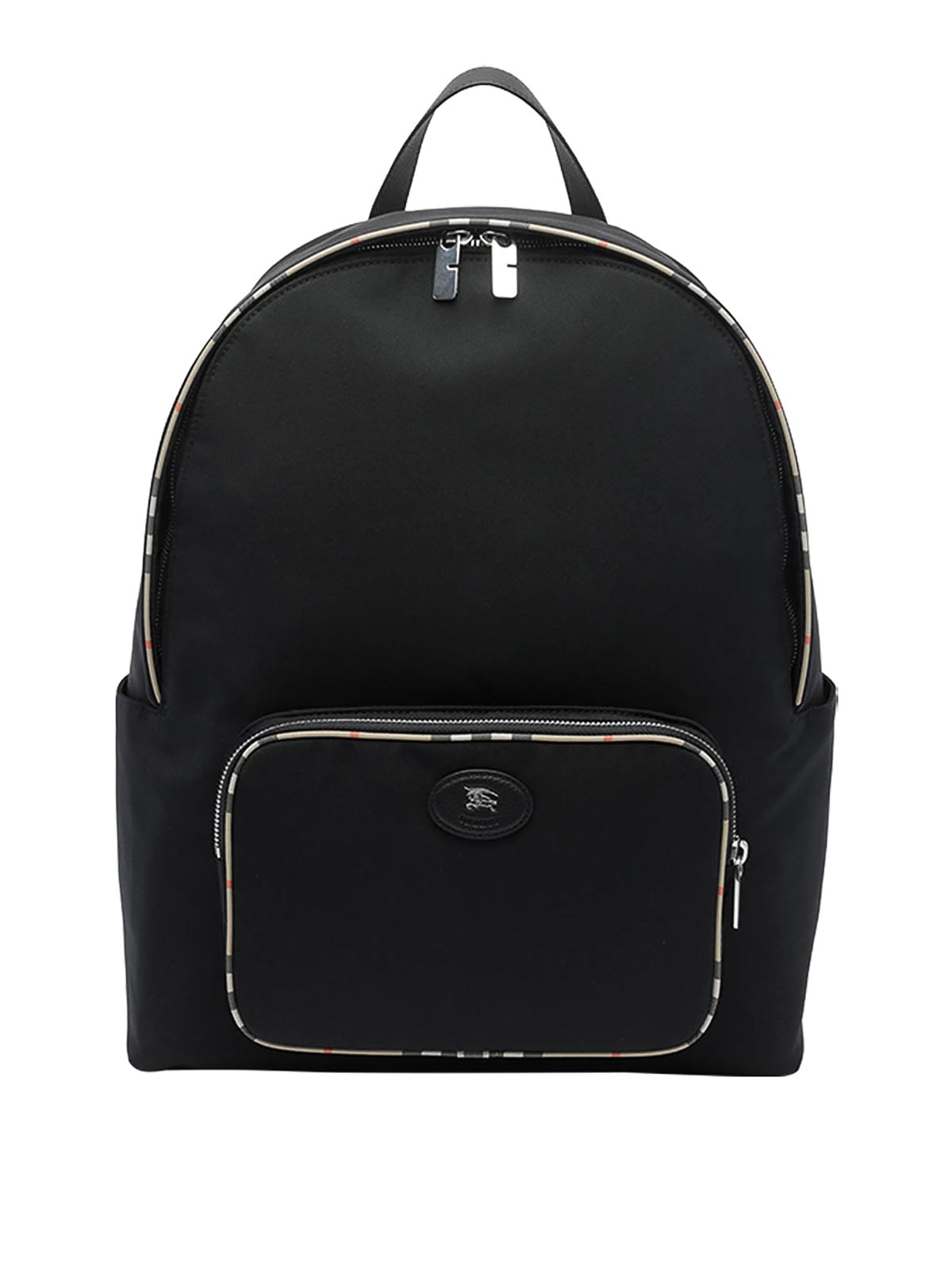 Burberry Backpack With Check Trim