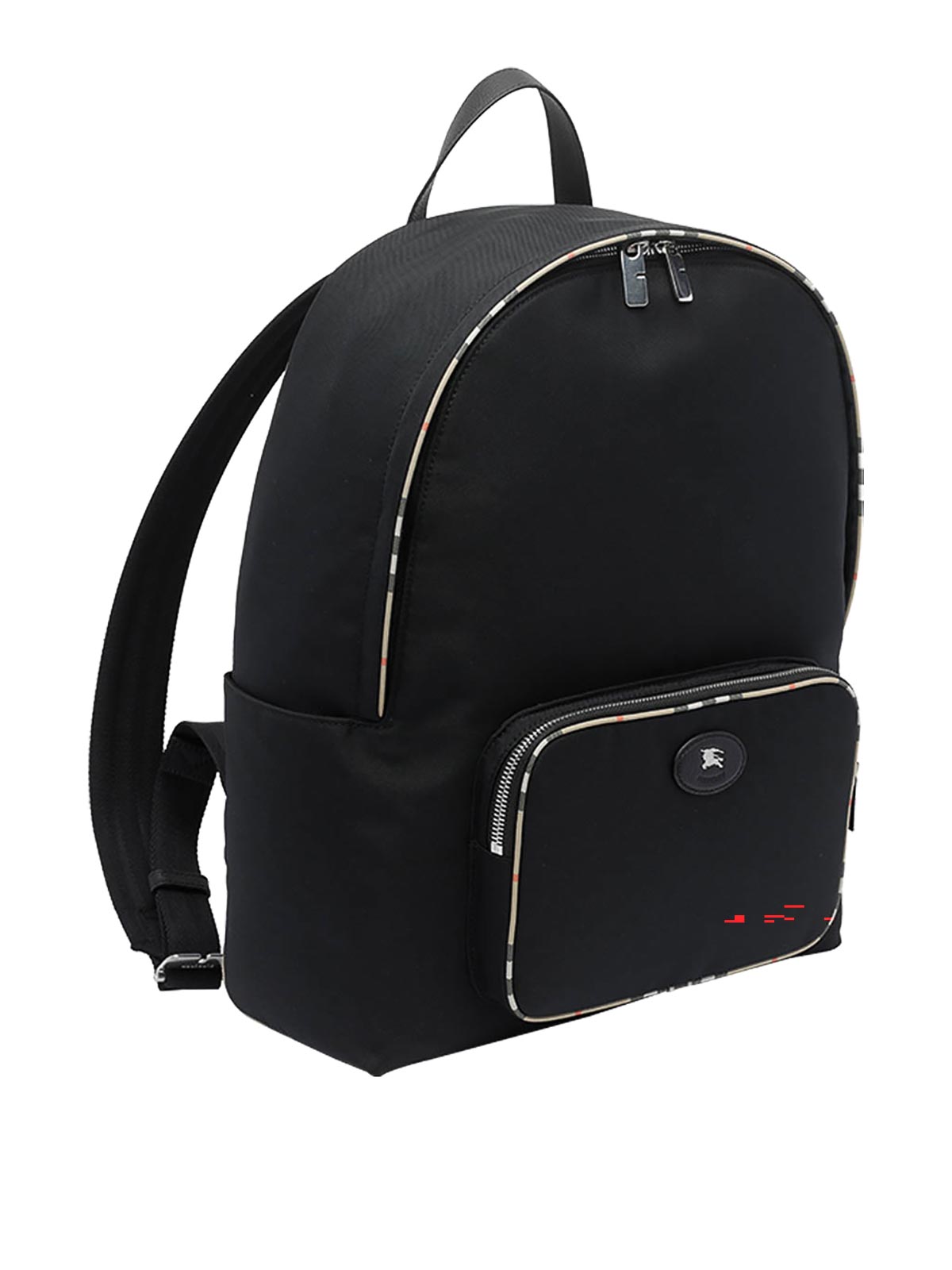 Burberry Backpack With Check Trim
